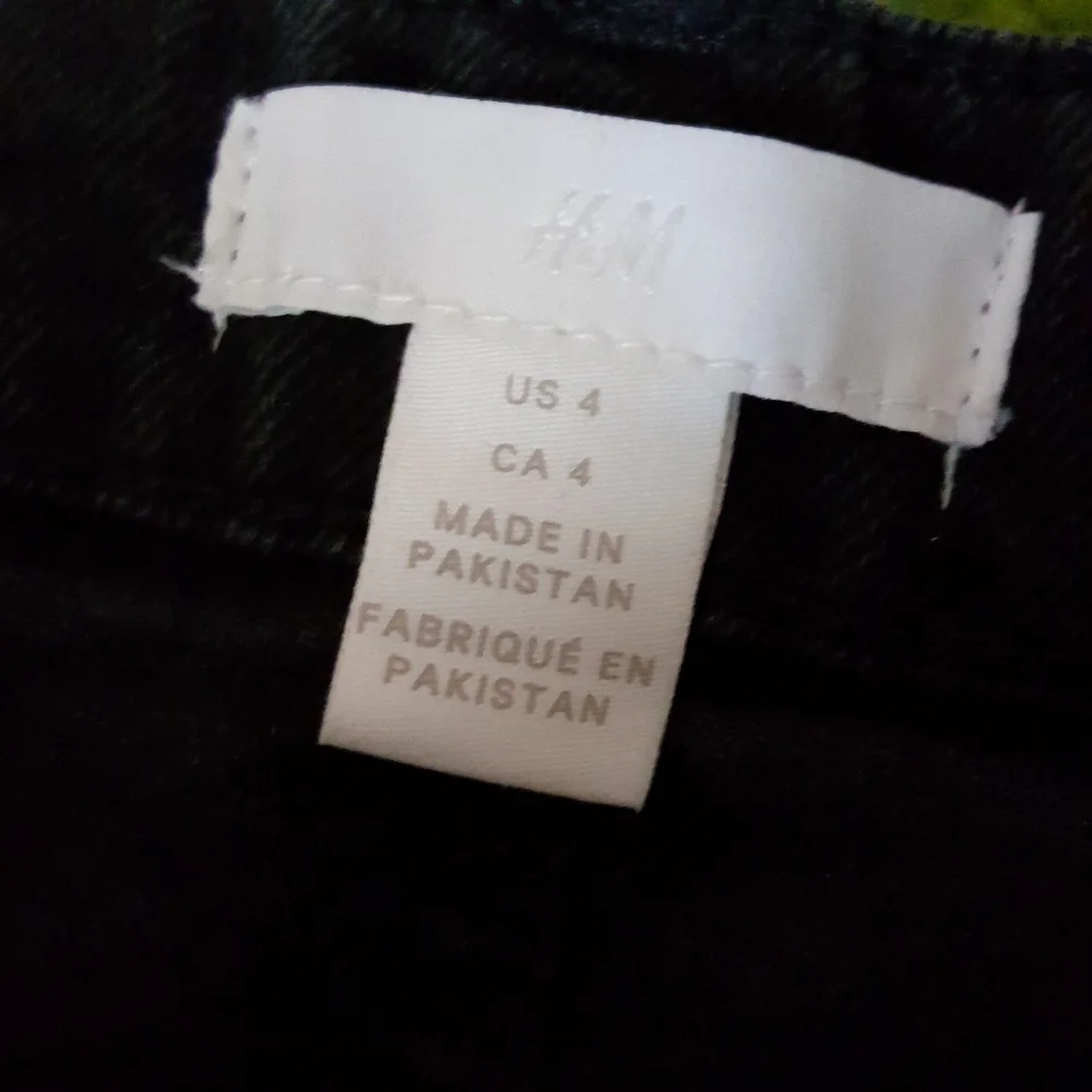 High Rise Denim Bike Shorts - Picture 4 of 4